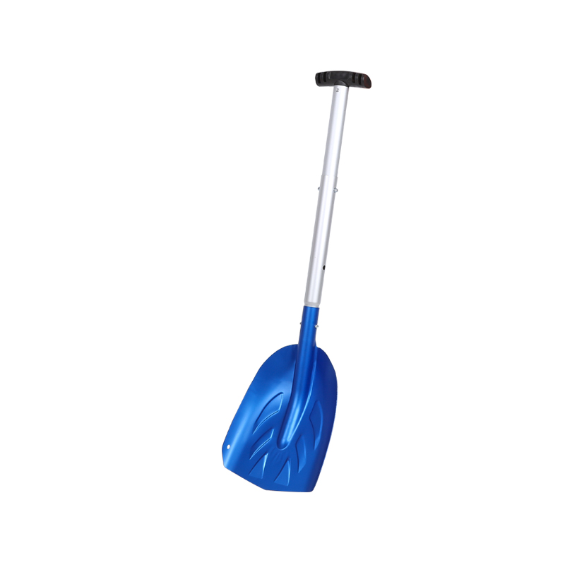 H212 Light Weight Aluminum Snow Removal Shovel with Telescoping Anodized Aluminium Handle