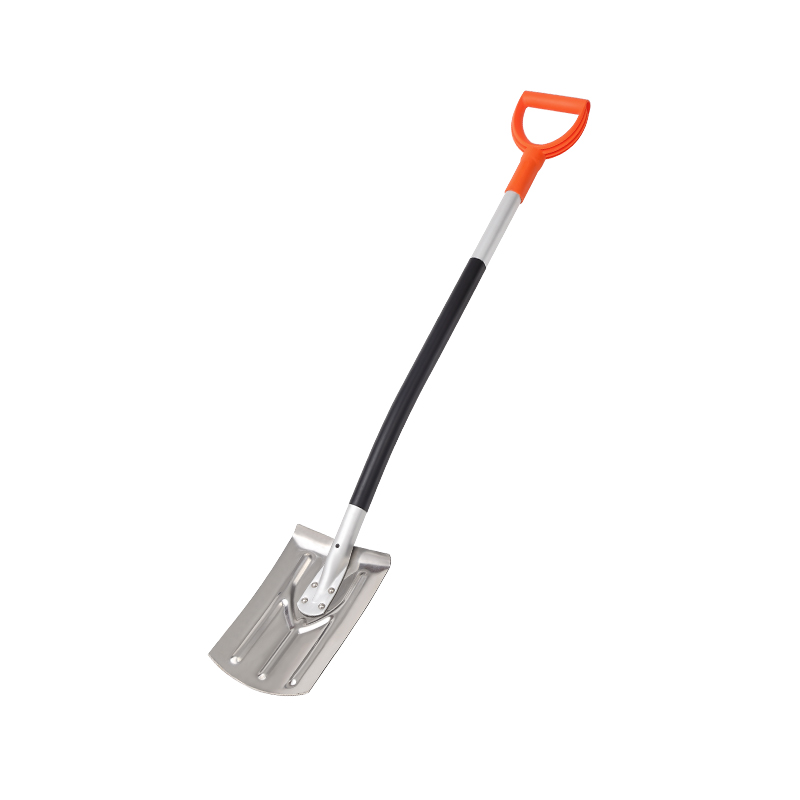 H107 Portable black handle garden shovel