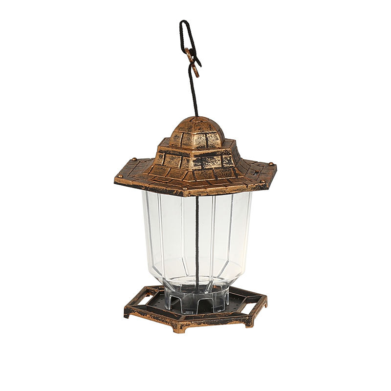 HF211 Retro Lantern-Shaped Six-Grid Feeder