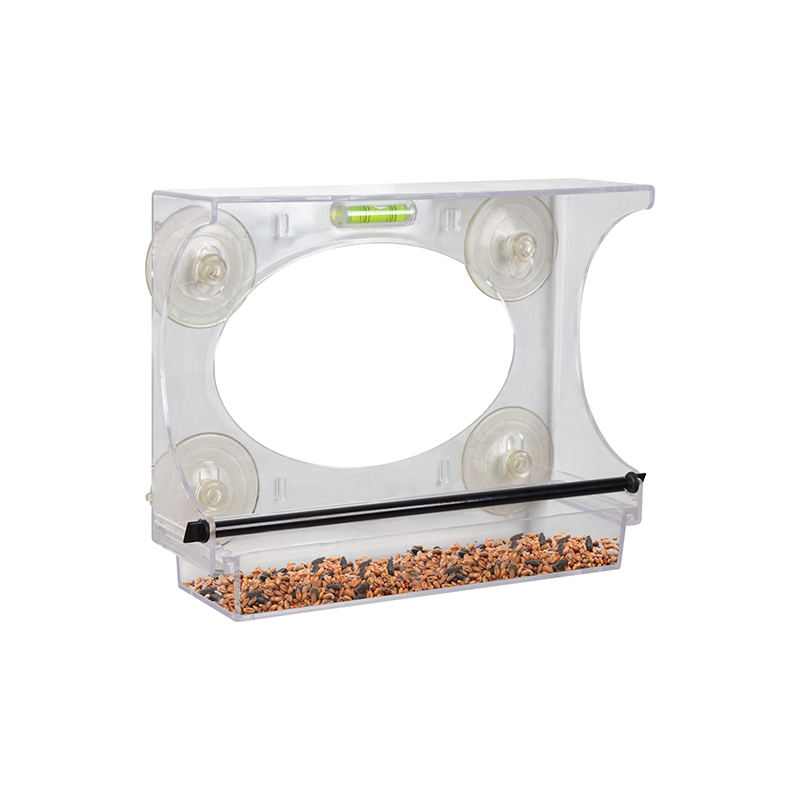 HF255 Transparent Level calibration Bird Feeder