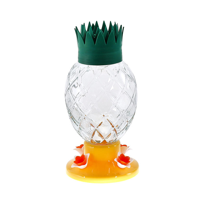 HF106 Three-Dimensional Pineapple Four-Hole Hanging Feeder