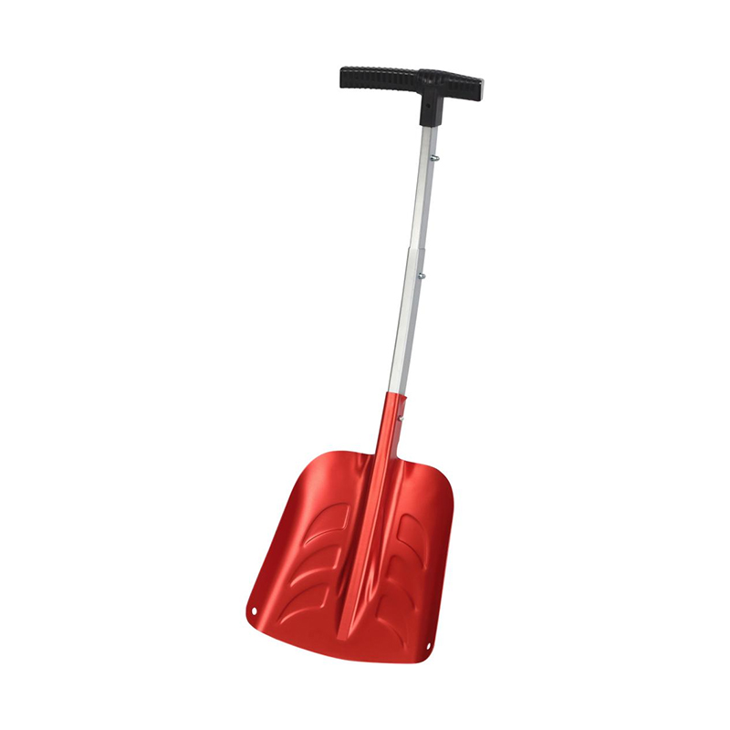 HB226-1 2-section matte anodized aluminum tube handle Multi-Function Snow Shovel